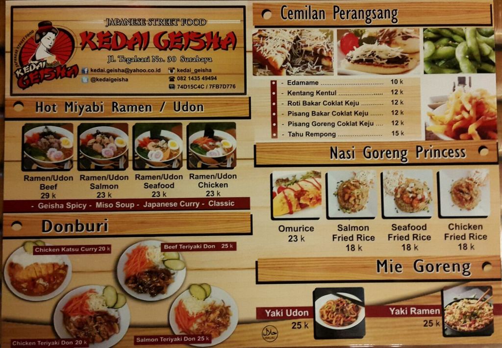 kedaigeisha's tweet photo. Our New menu... Ayoo merapat.... http://t.co/NlXQ5nNzl0