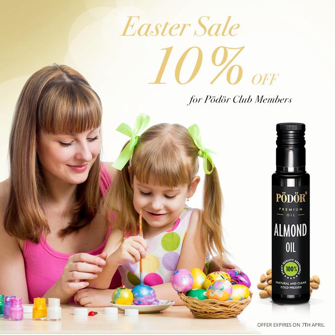 Podoroils's tweet photo. Easter sale on our US webshop!
10% off for club members. http://t.co/C7w7Rq8ASE #Easter2015 #health #cooking #food http://t.co/GqiKU6h8cM