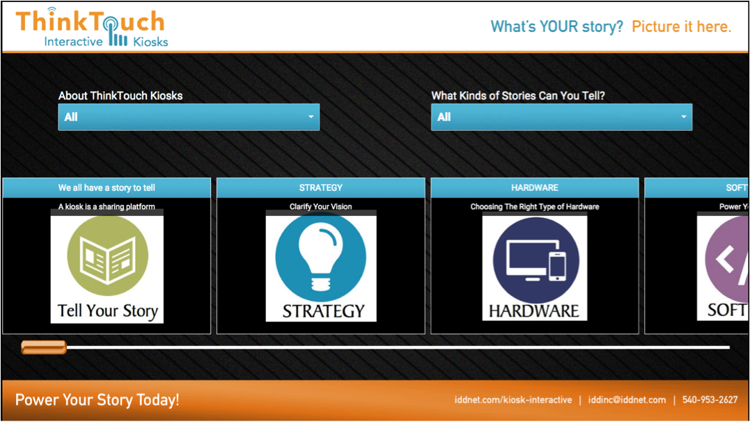 IDDinc's tweet photo. @KioskMktplc IDD, Inc. Launches Interactive #Kiosk Software To Capture Your #Story - http://t.co/5HAxFwD1EK http://t.co/86A12B5RMs