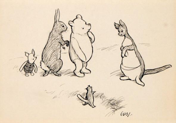 KatlaTD's tweet photo. And I'm off now to #kangarootraining! #postnatalexercises
(drawing by Ernest H. Shepard for Winnie The Pooh) http://t.co/d0gOweMsEr