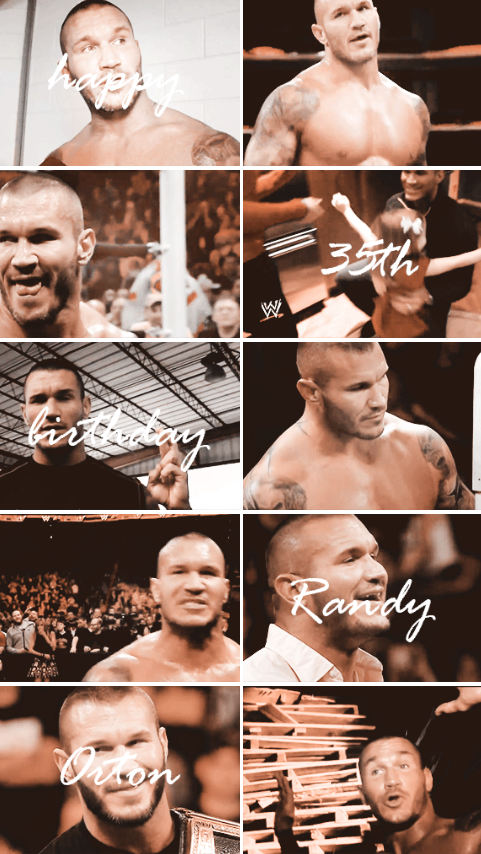 Happy Birthday to the Viper Randy Orton     