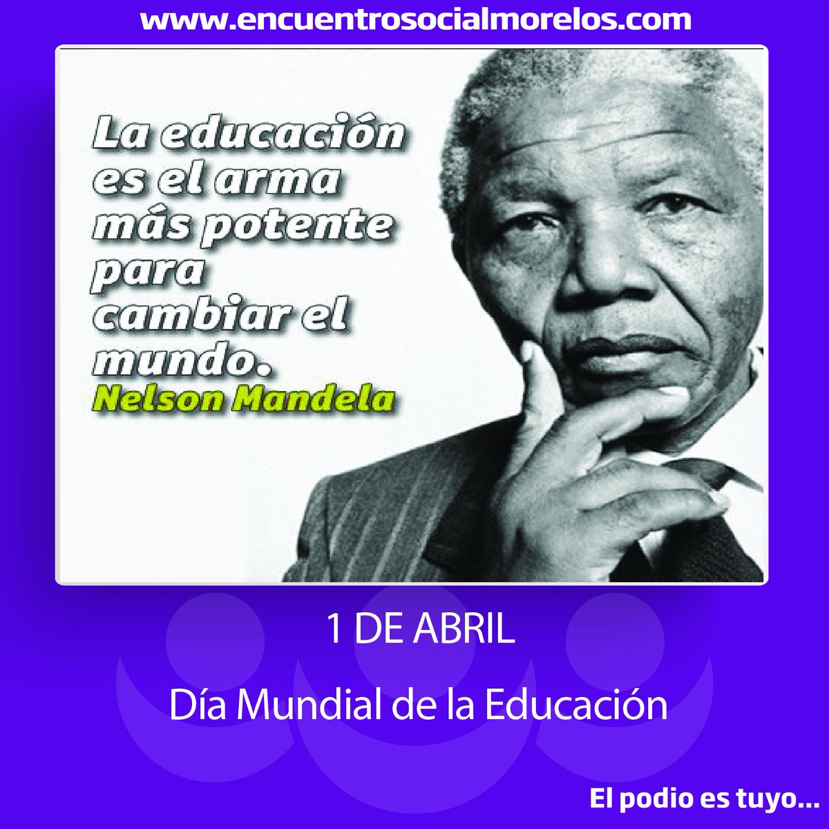 #DiaMundialdelaEducacion 
facebook.com/EncuentroSocia…