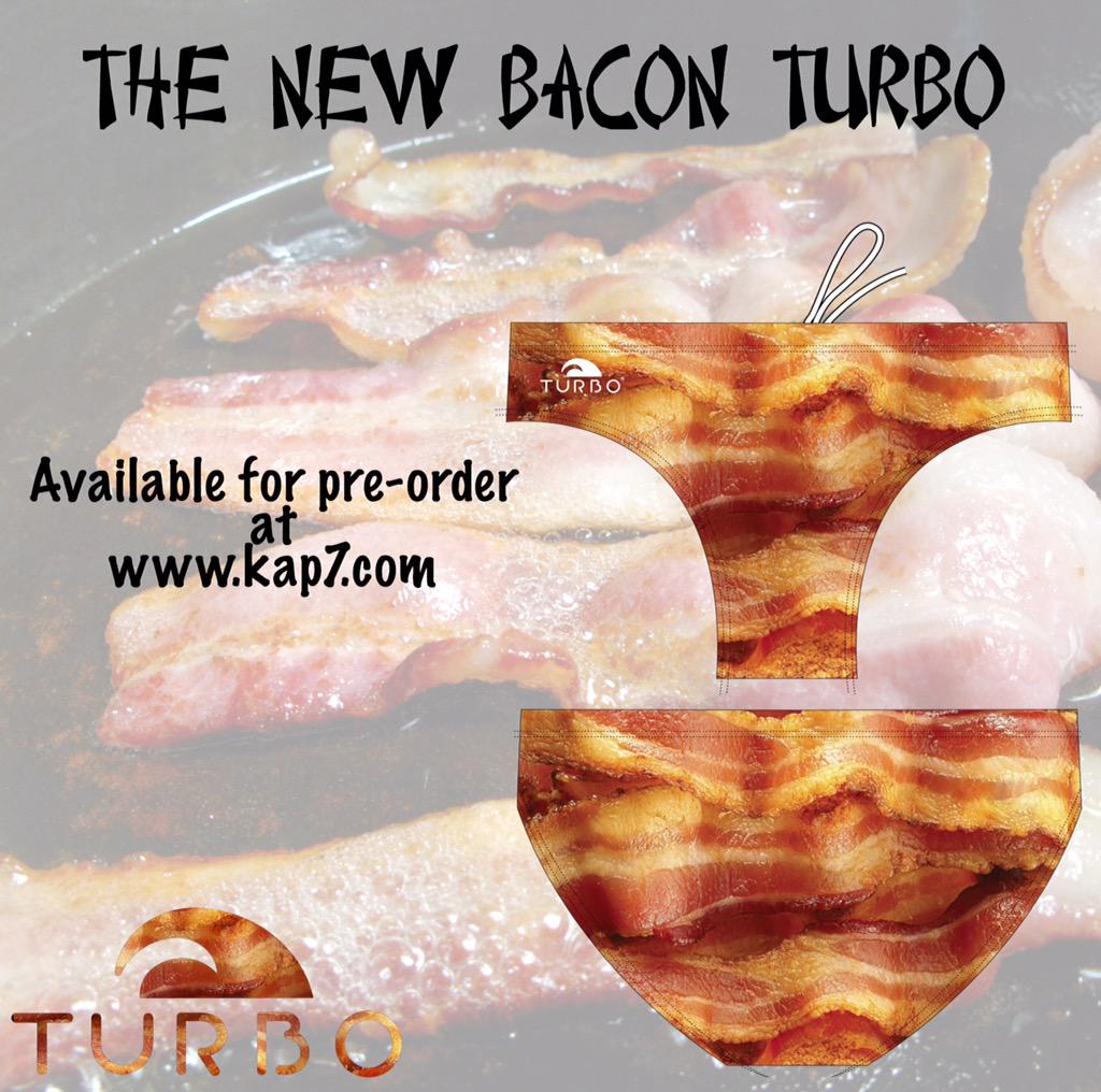 COHIsports's tweet photo. “@KAP7WaterPolo: KAP7 Food Collection continues with #BACON http://t.co/8hpbJulhTL” water polo new suits for next year?