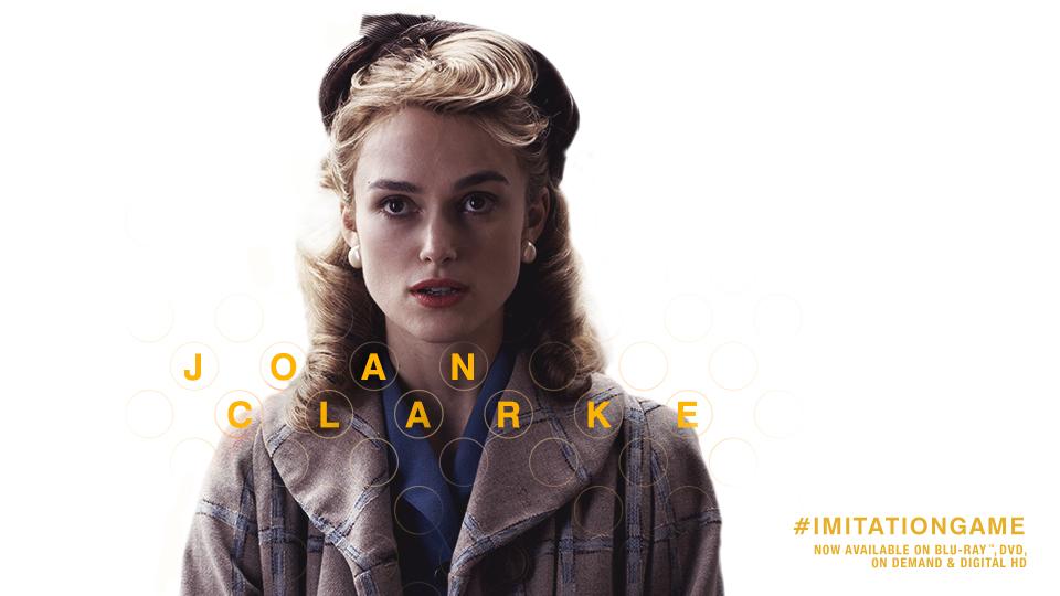 #KeiraKnightley brings the story of cryptanalyst Joan Clarke to life in The #ImitationGame. bit.ly/OwnImitationGa…