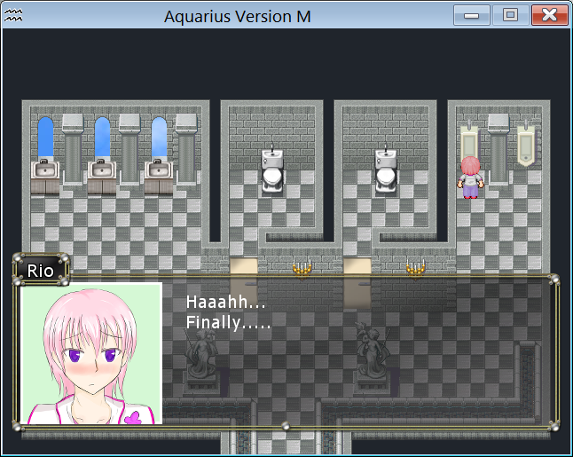RainySoft's tweet photo. 「Aquarius: Version Mars!」　男子の我慢！ http://t.co/XyKC5mTTfP