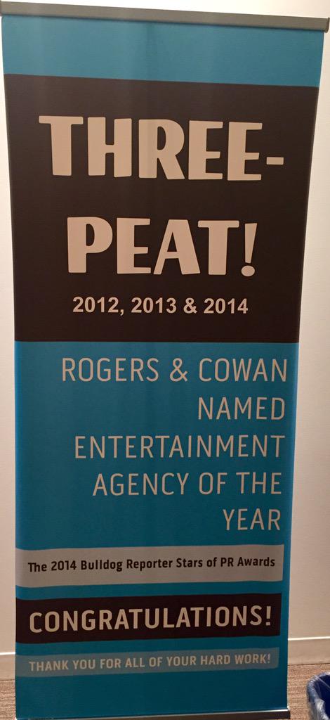 BulldogReporter's tweet photo. We love your new pop up banner! @RogersCowanSE @rogercowanjobs http://t.co/kza8Vxfdkz
