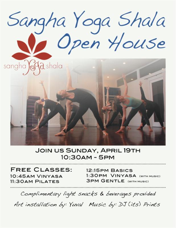 MsGraceGold's tweet photo. For my #NY friends: Free #yoga &amp; #pilates at @SanghaYogaShala in #Williamsburg #Brooklyn http://t.co/Rf67WE7UzT