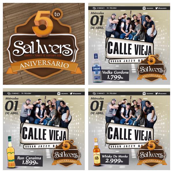 TropiMafia's tweet photo. Hoy 1ero de Abril con la magia de siempre @callevieja_band con las mejores promos de la ciudad hasta las 11 PM http://t.co/POmivcmR57