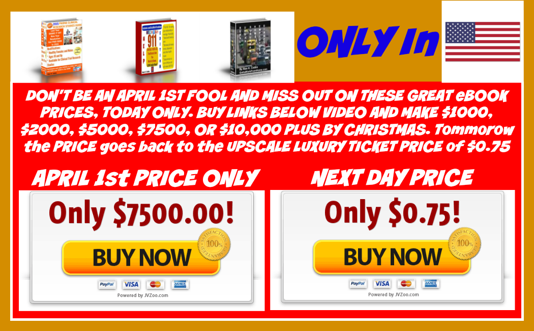 gwfhfulltime's tweet photo. #AprilFoolsday2015 DON'T miss this #DEAL os TODAY ONLY $7500 PER EBOOK #BUY ALL For $22,500 https://t.co/HMQLv7YoHS http://t.co/tsyIyT2ZLQ