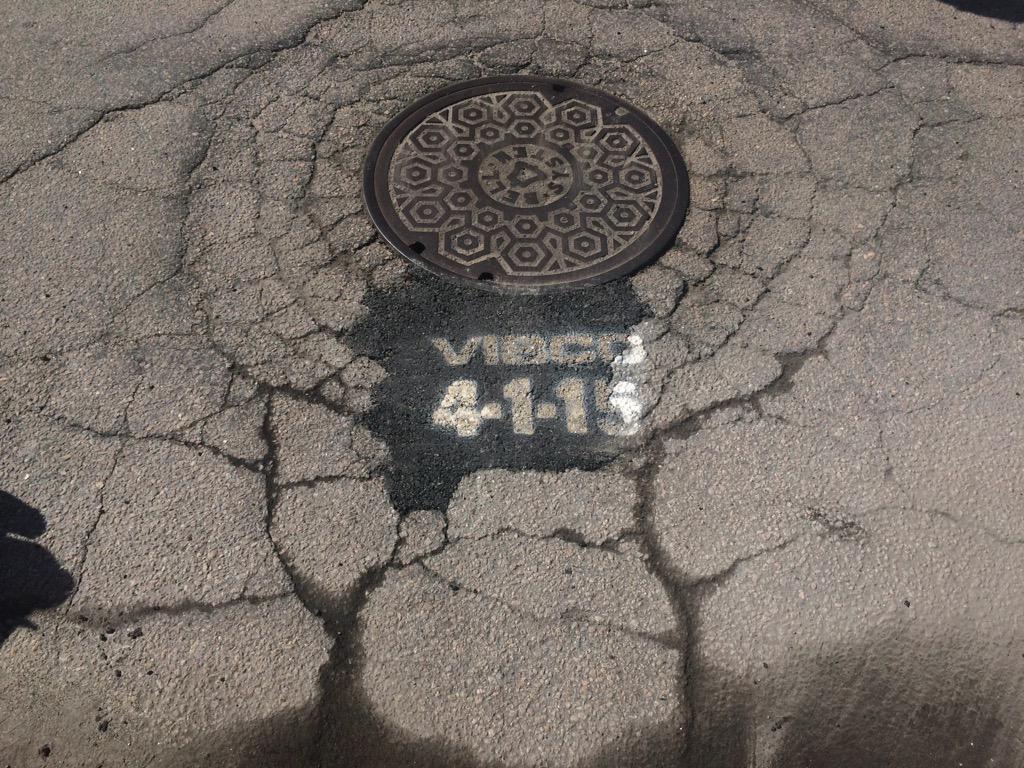vibco_vibrators's tweet photo. #pothole : fixed http://t.co/2HDz39WZLF