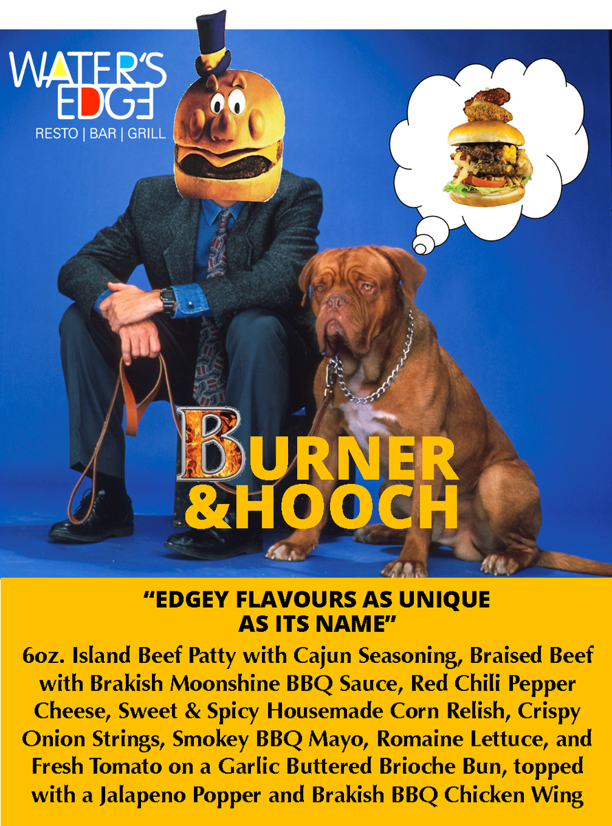 DeltaPEI's tweet photo. Some fun on day 1 of @PEIBurgerLove. Just had the "Burner &amp; Hooch" from @WatersEdgeRBG, can't get it off my mind!! http://t.co/lxVotG91Zu
