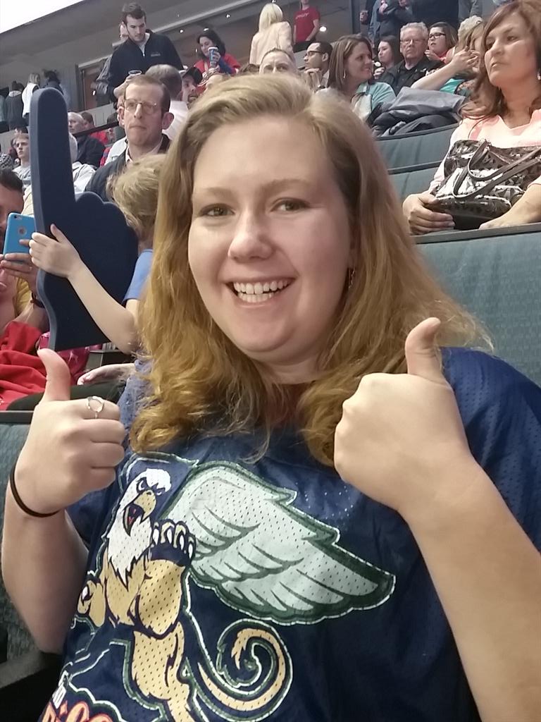 Stacie_Mead's tweet photo. Out at @griffinshockey to celebrate my friends birthday coming this weekend #gogrg @asvanwyk4 http://t.co/PmdOIjYyfA