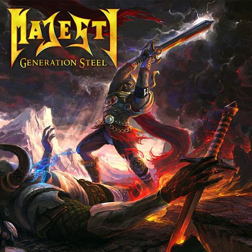 metal_de's tweet photo. #MAJESTY steigen mit #GenerationSteel auf Platz 39 in die deutschen Charts ein. Tourdates: http://t.co/J61HwnHiEC http://t.co/r4C3MEoilx