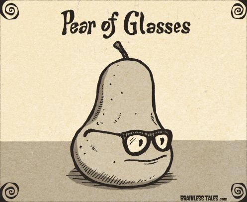 EyeCareOfIowa's tweet photo. April Fool’s! This little pear isn’t afraid to celebrate with his glasses. Tweet us your favorite pranks/jokes! http://t.co/hoVxJCdktZ