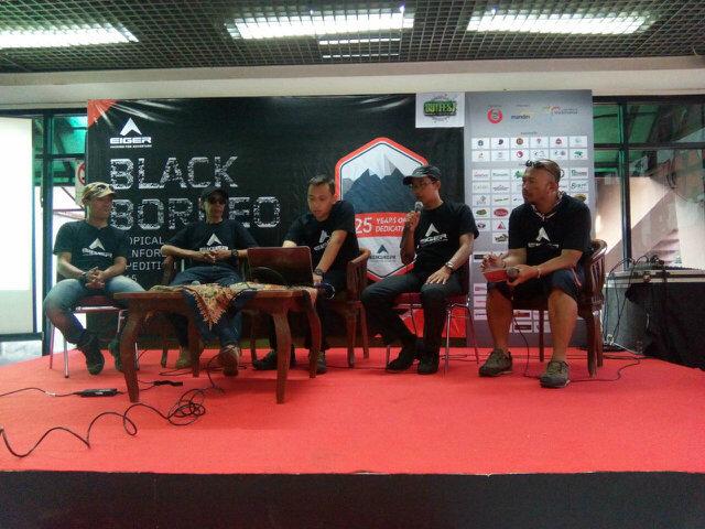 EASTeiger's tweet photo. Black borneo expedition conference press @outfest http://t.co/XRcsgQ7EJl