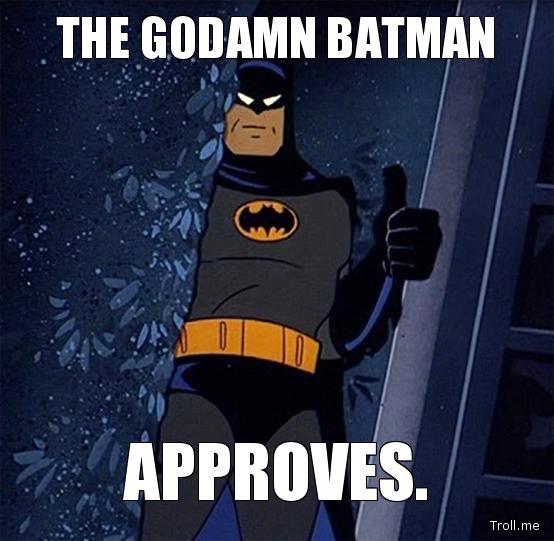 Happy birthday to a fellow awesome batman fan      