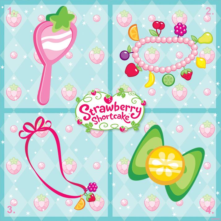 IamStrawberry's tweet photo. Which one of #StrawberryShorkcake &amp; her #BerryBestFriends accessories is your favorite? http://t.co/SmEOw5Hixe