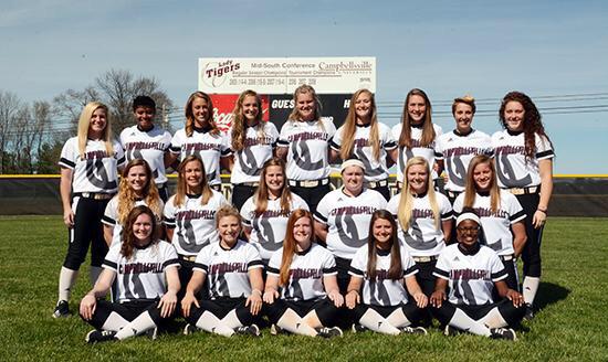2015 Campbellsville University Lady Tiger Softball #ThanksRBR #CountOnMe #PowerOfONE