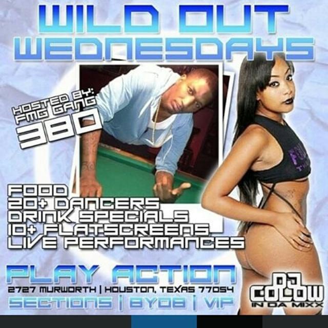 DJCOLOW's tweet photo. Club PlayAction Tonight ! 2727 Murworth Houston Tx http://t.co/9dhOFBkBiX