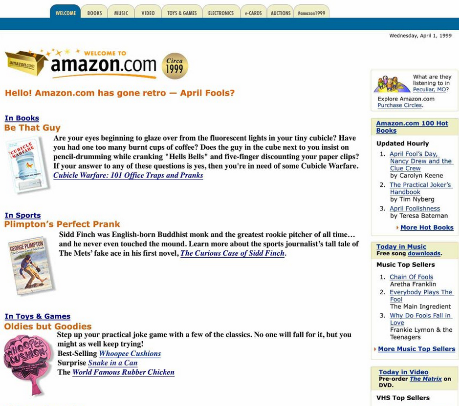 HannanHouse's tweet photo. Oh @Amazon, you got me. Happy #AprilFools haha good one 😄 http://t.co/RPmY4w7l7b via @amazon http://t.co/e5h3rleT8B