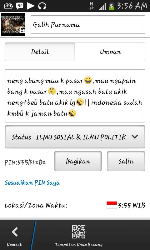 Neng abang mau k pasar|mau ngapain bang k pasar|mau ngasah batu+beli batu akik lg
Hahahaha