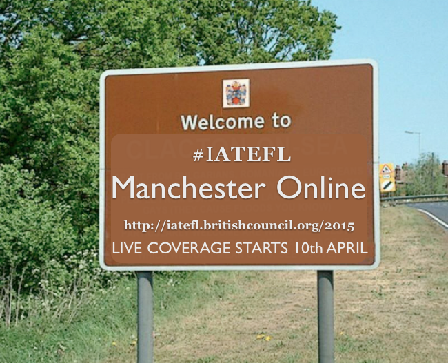 Can't attend #IATEFL 2015? Follow the conference online. Starts 10 April iatefl.britishcouncil.org/2015 #tesol #elt #signup