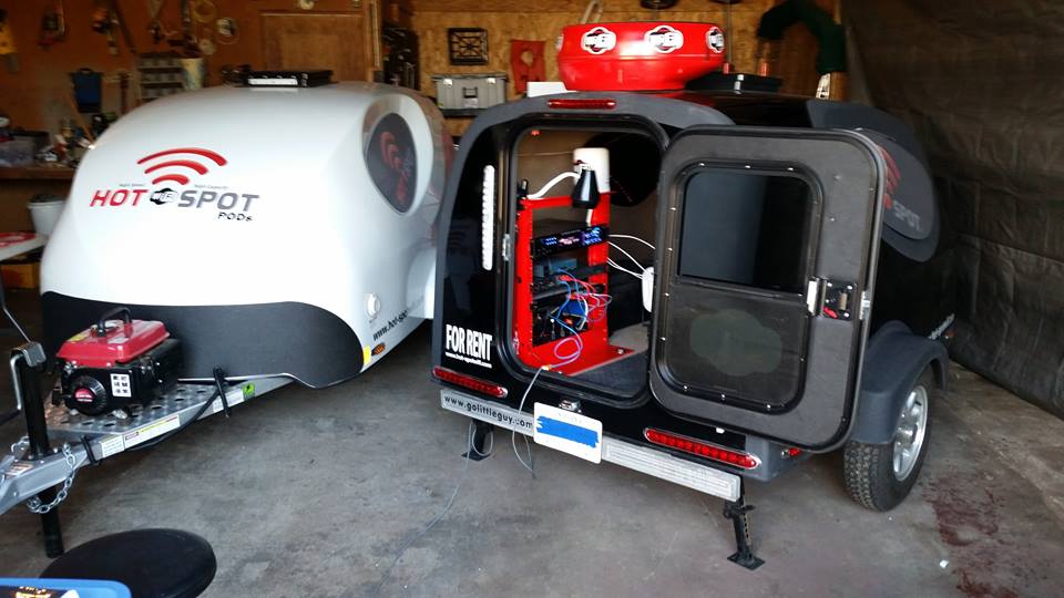 golittleguy's tweet image. Hot Spot boosting with a MyPod.  

#bedifferent #campsmart #signalboosting