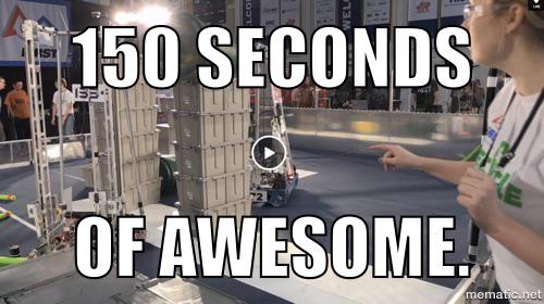 carealrobot's tweet image. @FIRSTRoboticsWE #robotmeme of #weglr awesomeness.