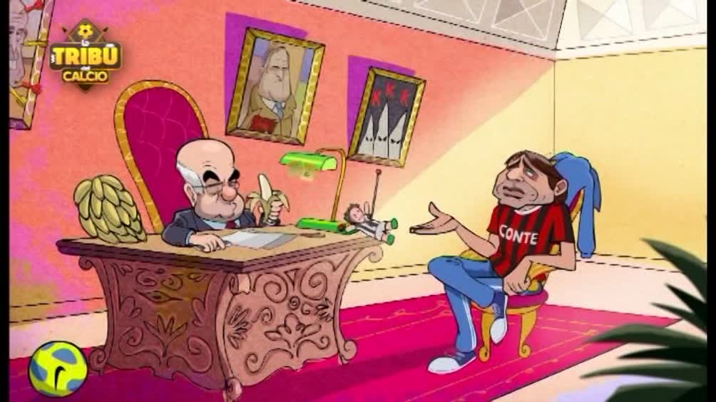 sportmediaset's tweet photo. I CARTONI DELLA TRIBU' DEL CALCIO
Conte anti-Juve: il giallo continua http://t.co/dOJw3slLBd http://t.co/GNoFZbsUwU