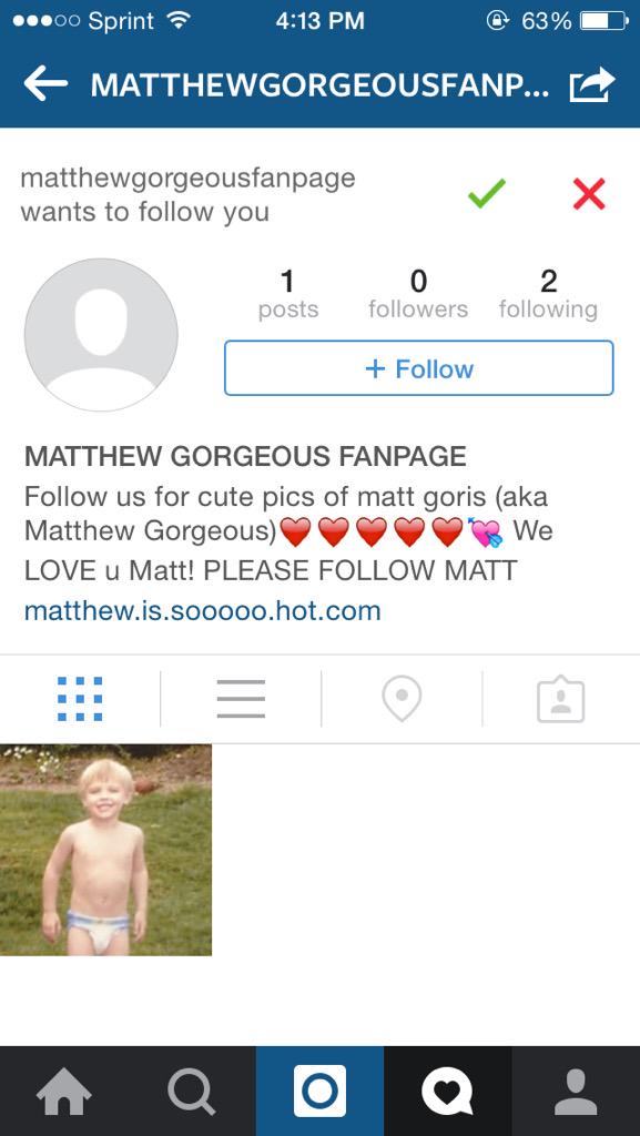 amygoris8's tweet photo. My 13 year old brother has a fanpage... http://t.co/pfNwHySW6a