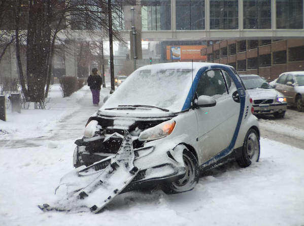 OverlyManlyMann's tweet photo. Just saw a Smart Car hit a squirrel. Don't worry the squirrel is fine. http://t.co/lQIMC0mvBw