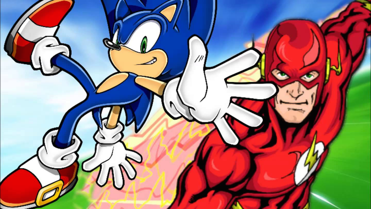 IGN's tweet photo. We asked you if Sonic the Hedgehog could beat The Flash. Here's what you had to say:  http://t.co/rQHdNCd7hB http://t.co/UOe7jiTxL3