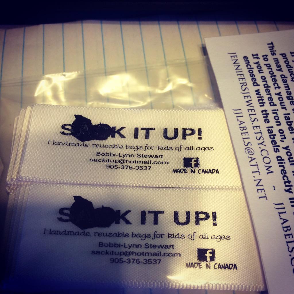 Sack_It_Up's tweet image. Labels are in. They need a little tweaking though. #lookingprofessional