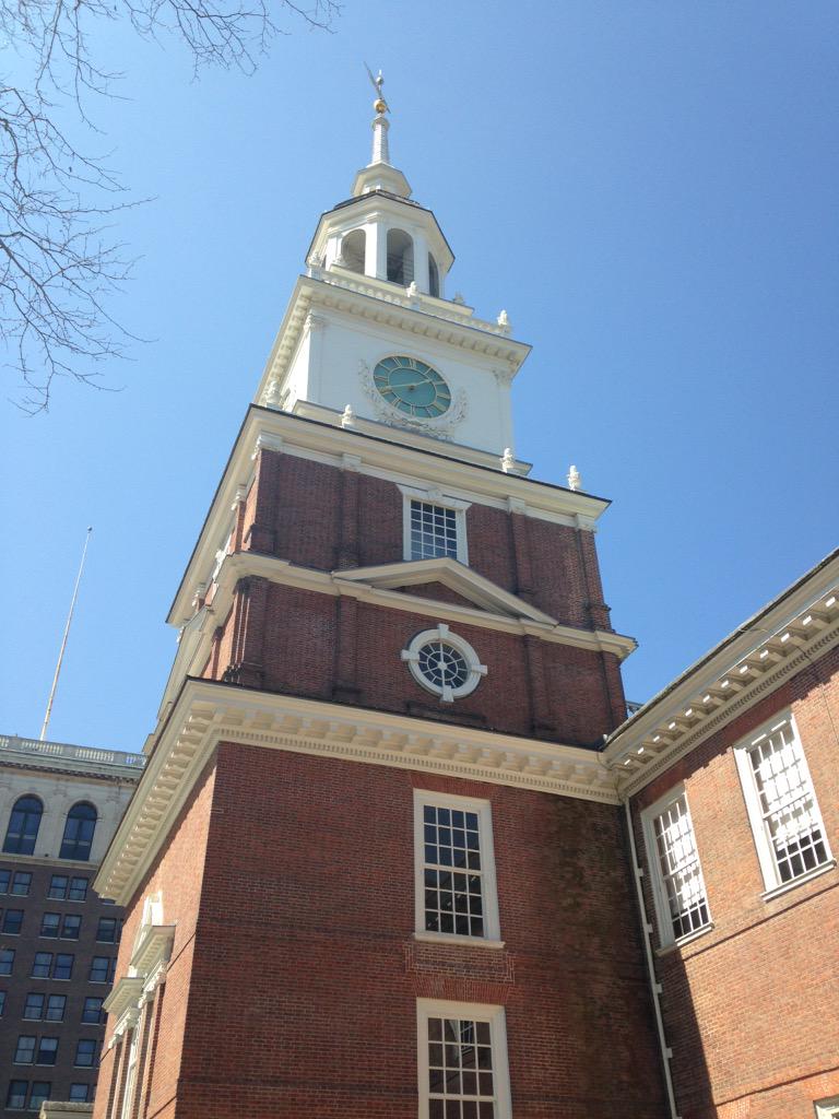 Broll5's tweet image. Downtown Philly was sweet #thedelphia #springserve