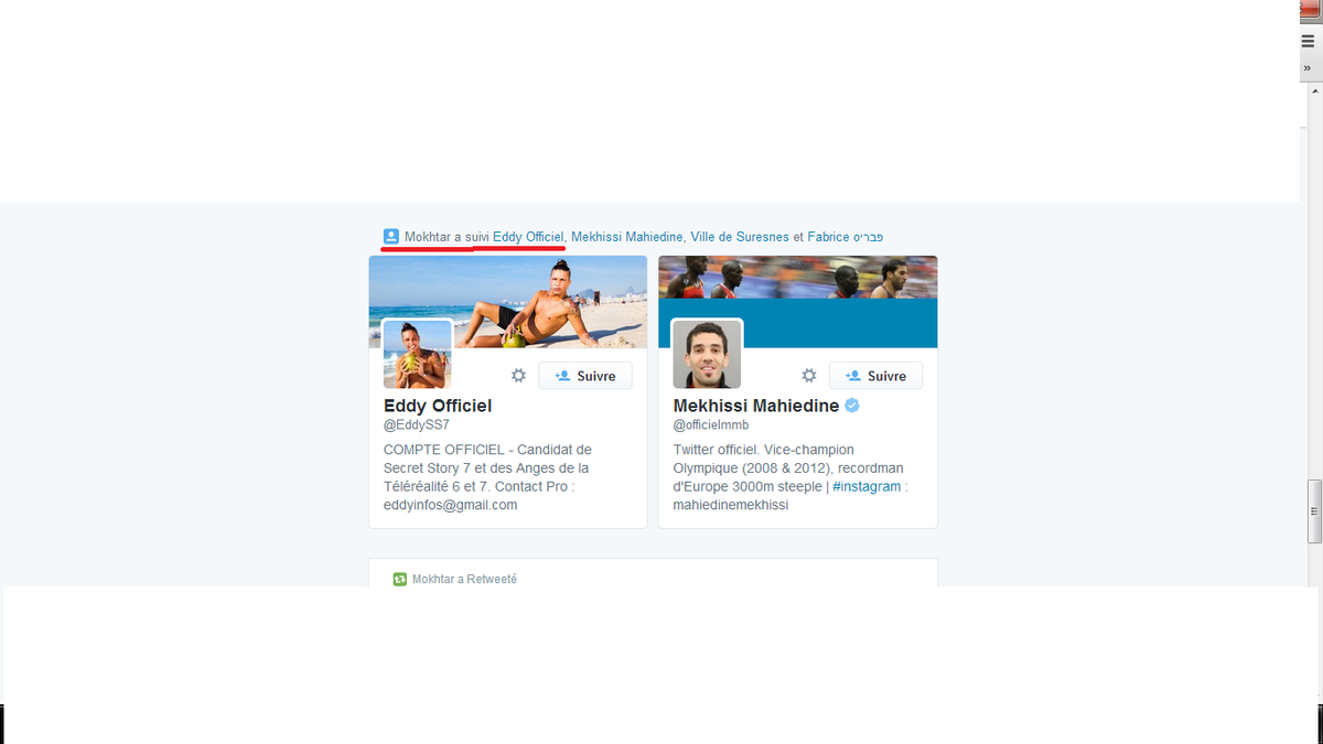 Gwen_dmnd's tweet photo. @Mokhtar_TPMPOFF follow Eddy des Anges?@CamilleCombal Avou que c'est aussi crédible que lhumour de Titi @TPMPofficiel http://t.co/67blMVxe4R