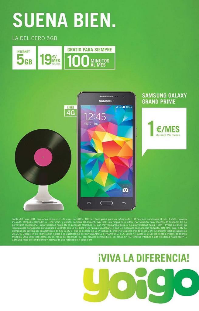 CordobaYoigo's tweet photo. Vuelve el Grand Prime a 1€\mes!!!!! http://t.co/bDS5Nnpj3q