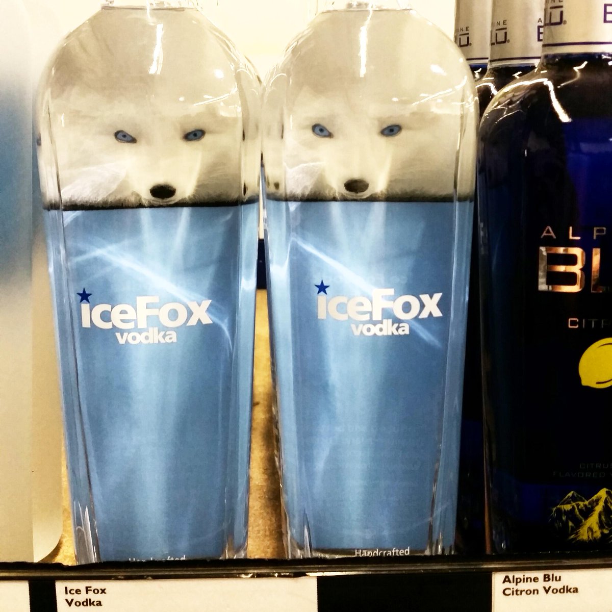 #ispy Ice Fox #VODKA in #SanFrancisco! Happy #humpday!!