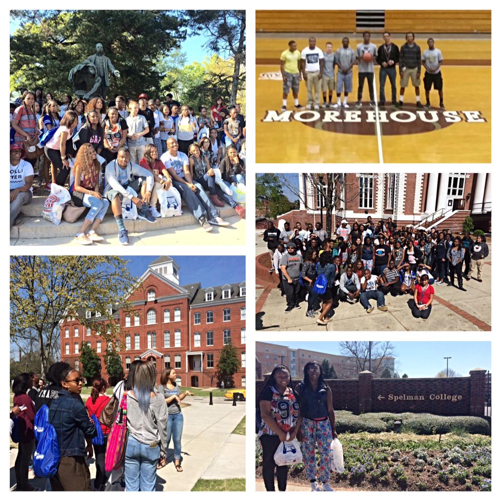 ffundlasvegas's tweet photo. Day two of our HBCU College Tour with #steppingintherightdirection: @Morehouse, @SpelmanCollege and @TuskegeeUniv. http://t.co/c2TNBxJoKK