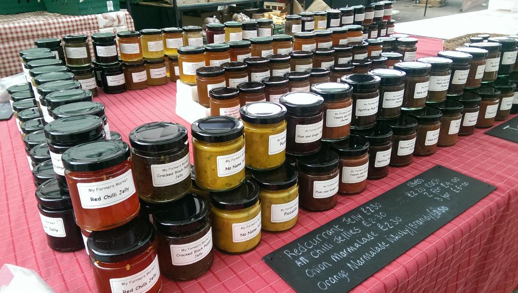 mfarmersmarket's tweet photo. .@SKCraftEvents look forward to seeing you on saturday. Thanks for the paperwork. Our table may look like this http://t.co/0ddy2ct9cg
