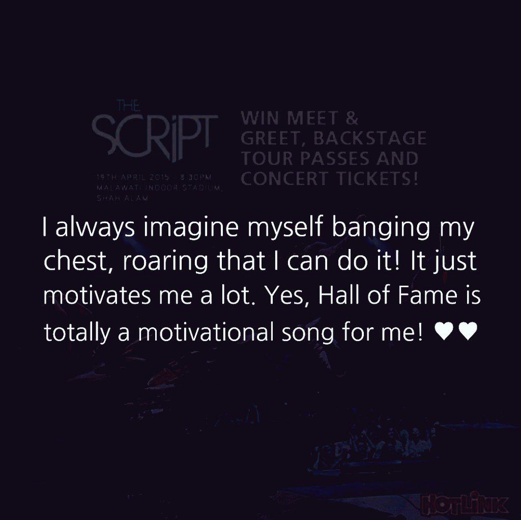 fesiani's tweet image. I like Hall of Fame &amp;amp; the lyrics "U can be the KingKong banging on your chest". #HotlinkTheScript #Hotlink #AlwaysOn