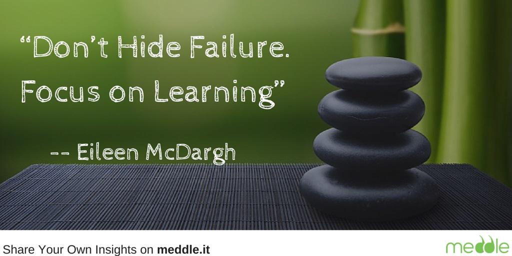 G8 read: "In Praise of Failure: Mess Up &amp; Fess Up" by <a href="/macdarling/">Eileen McDargh</a> buff.ly/1xX79Wm #leadership #quote