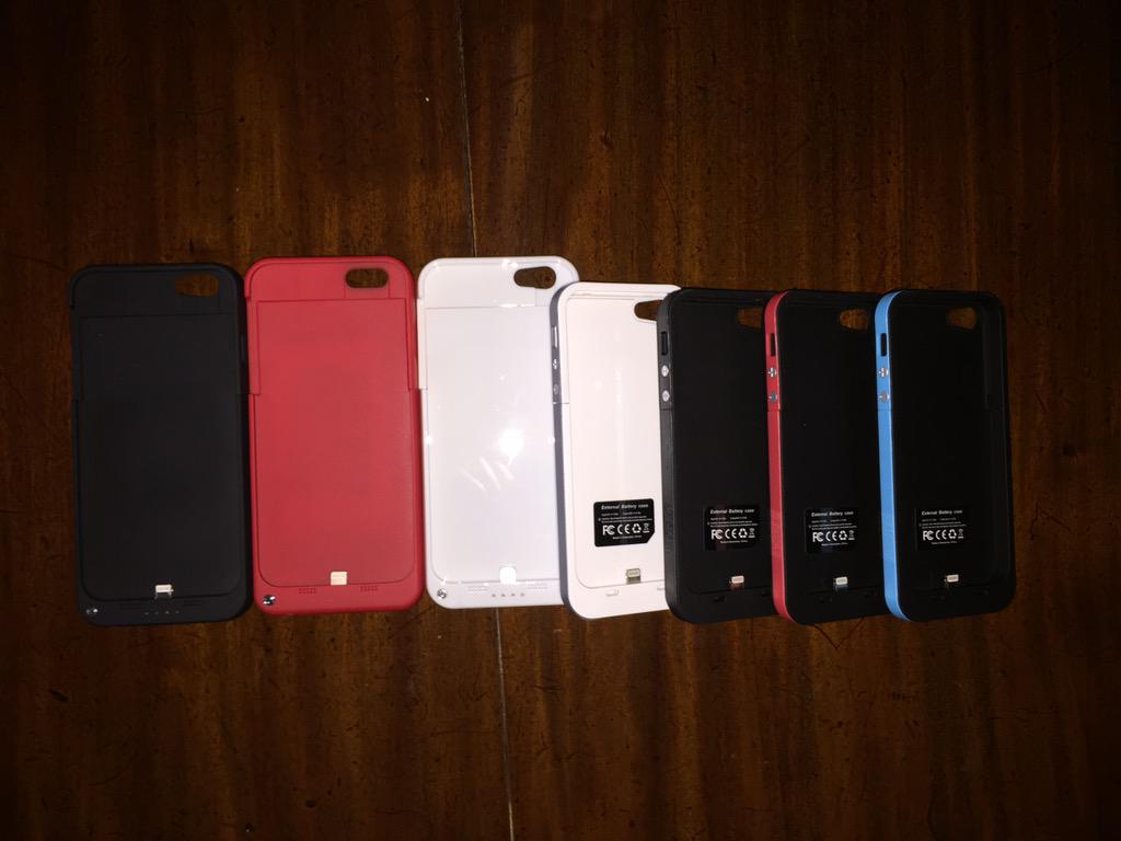 GIacierTech's tweet image. Rechargeable iPhone 5/5s/6 cases!

Provides over 1 full charge to your phone🔋

Get yours here: GlacierTech.co/collections/ca…