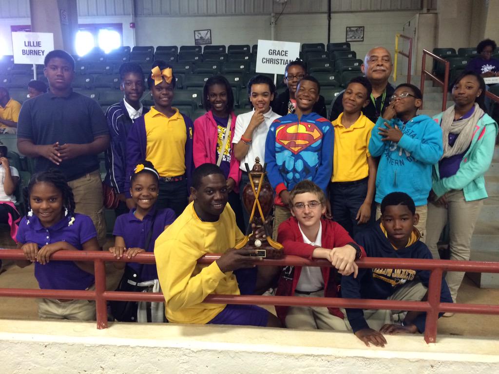 firsttpb's tweet image. Congratulations to Grace Christian Elementary - Overall Winners of the 2015 Champions Challenge!