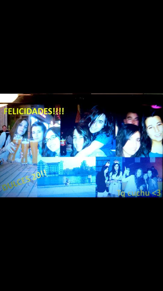 patricuellas's tweet photo. Muchísimas felicidades cuchu @BeinaTury, uno más y ya van 20, k cumplas muchos más y k los podamos celebrar juntas tq http://t.co/xR60BRzxG9