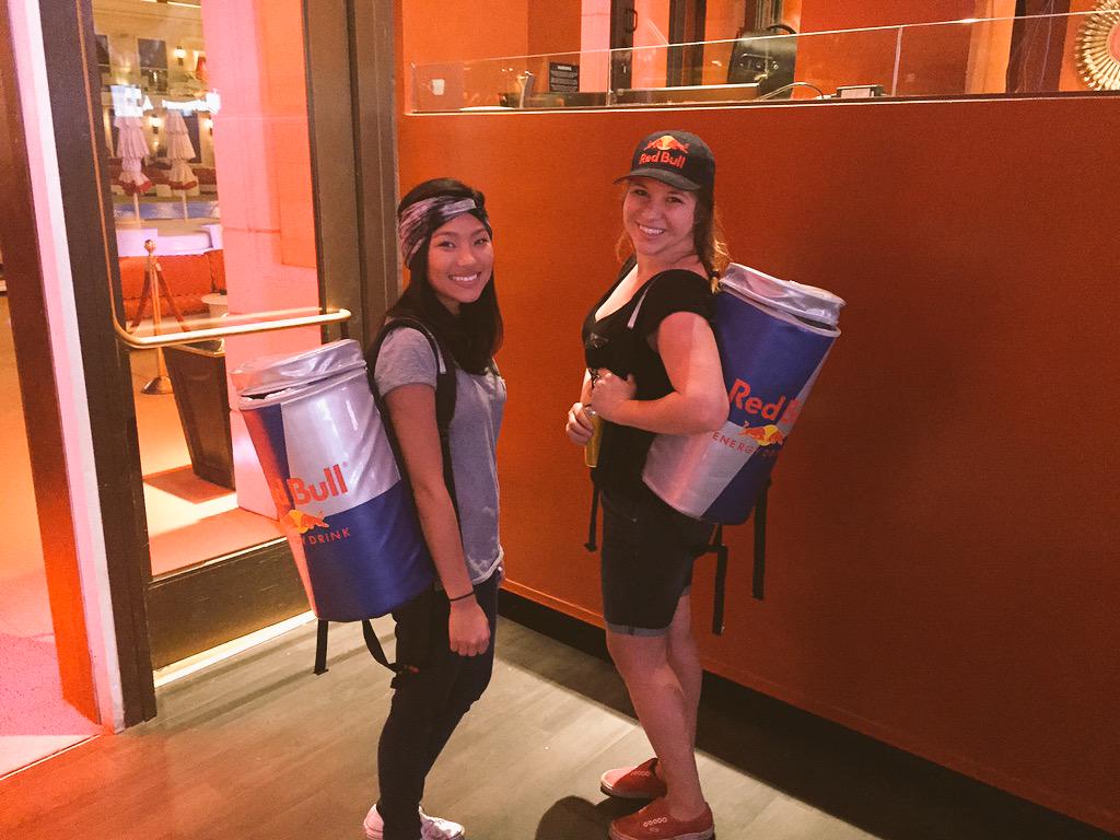 mwaltmanLV's tweet photo. Thanks @redbullLV @Clement23 4 giving the @SurrenderVegas wings before this crazy night with @Skrillex #followyellow http://t.co/1ydOK4AjBM