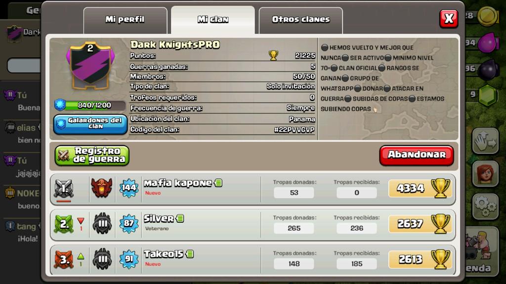 ElNachoYT's tweet photo. #BestClanEver  FELICIDADES A MI HERMOSO CLAN POR HABER LLEGADO MUY LEJOS, ESTOY ORGULLOSO DE USTEDES 😎👌@ClashofClans http://t.co/AIqcFdkeNw