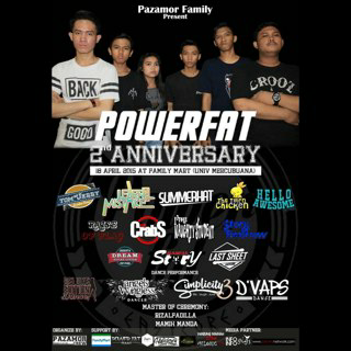 INFOINFOGIGS's tweet photo. anniv @PowerFat_ 18 Apr 15 at FM univ Mercubuana,,support media part @INFOINFOGIGS :) http://t.co/oCyylfIUpY