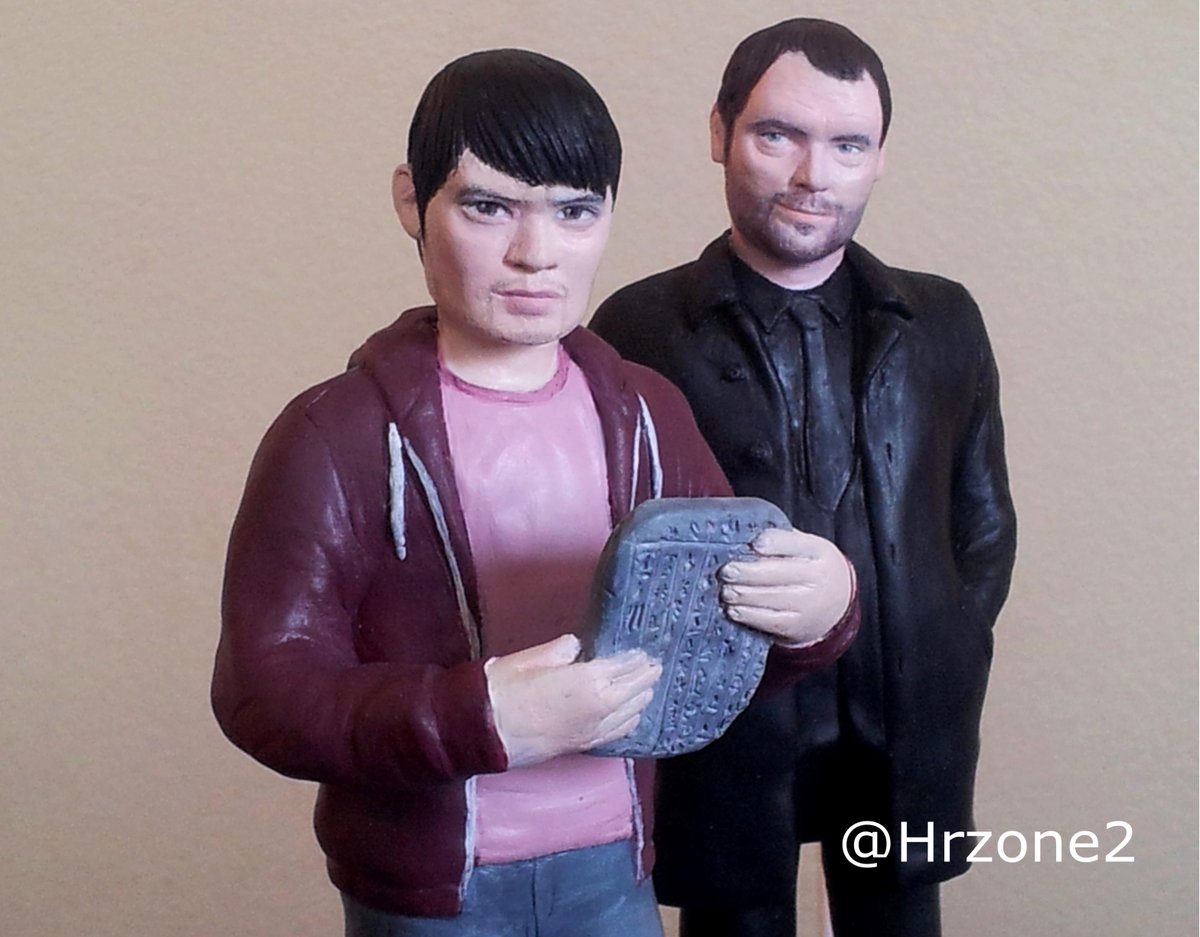 HRZONE2's tweet image. Hey @OsricChau! I made this sculpture of Kevin. I hope you get a chance to see it :) #supernatural