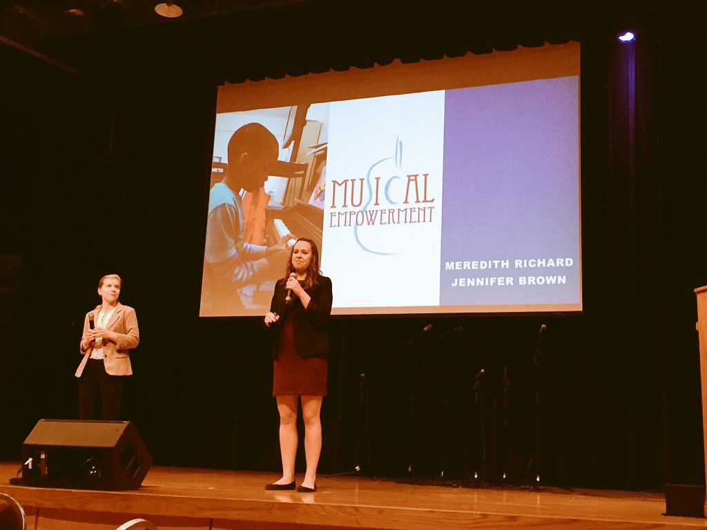 Thank you Musical Empowerment for presenting tonight! What a great opportunity for kids!