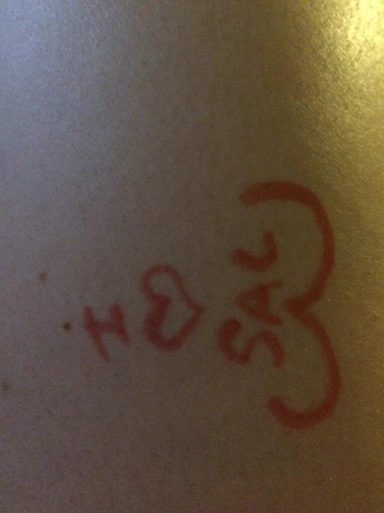 mrs_sixstrings's tweet image. My boyfriend loves writing his initials on me 😉